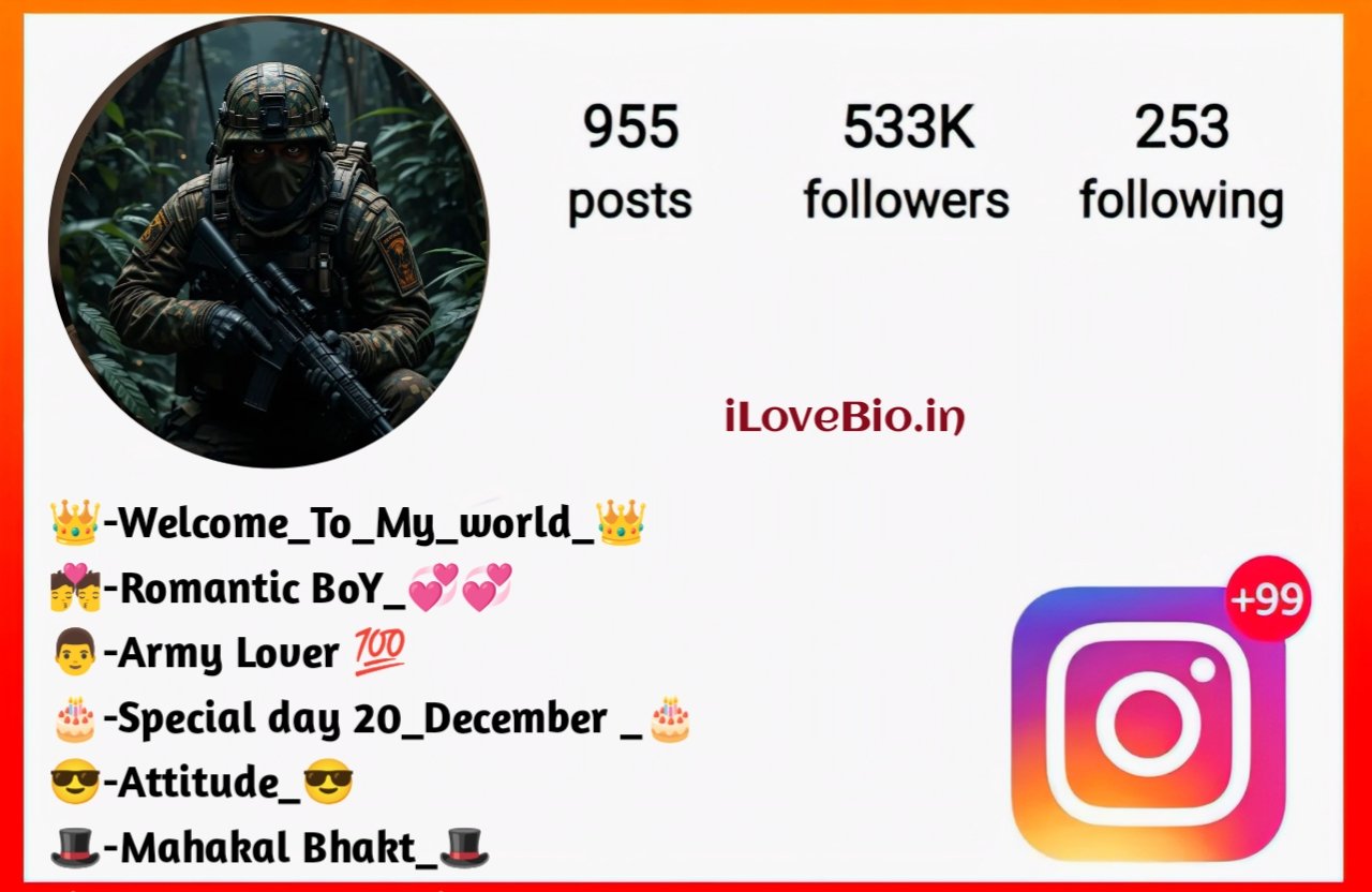 Army Bio For Instagram Army Bio For Instagram