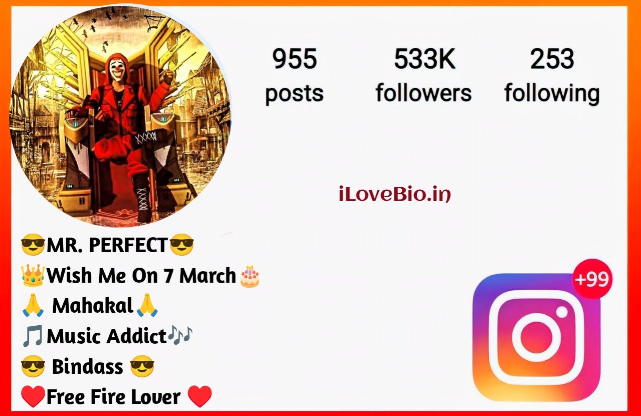 Free Fire Instagram Bio Free Fire Instagram Bio