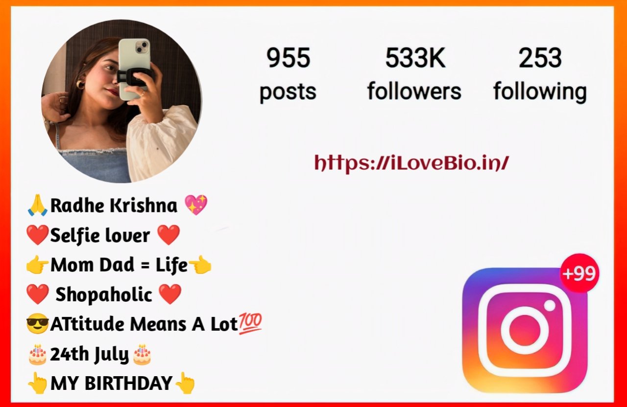 Instagram Bio for Girls Instagram Bio for Girls